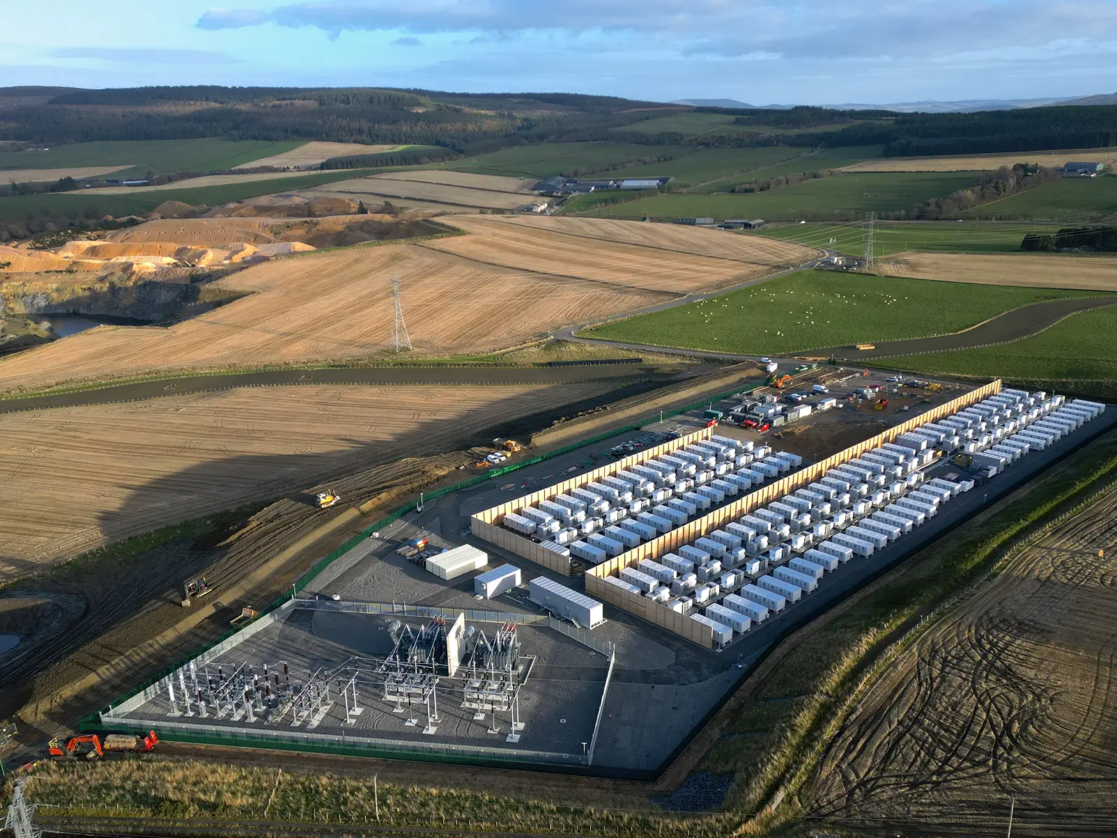 Battery Energy Storage System BESS Blackhillock