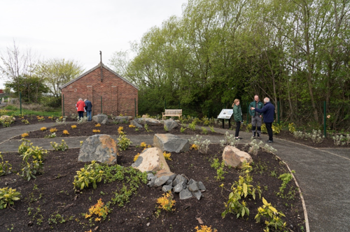 Lynemouth Wind Farm community garden