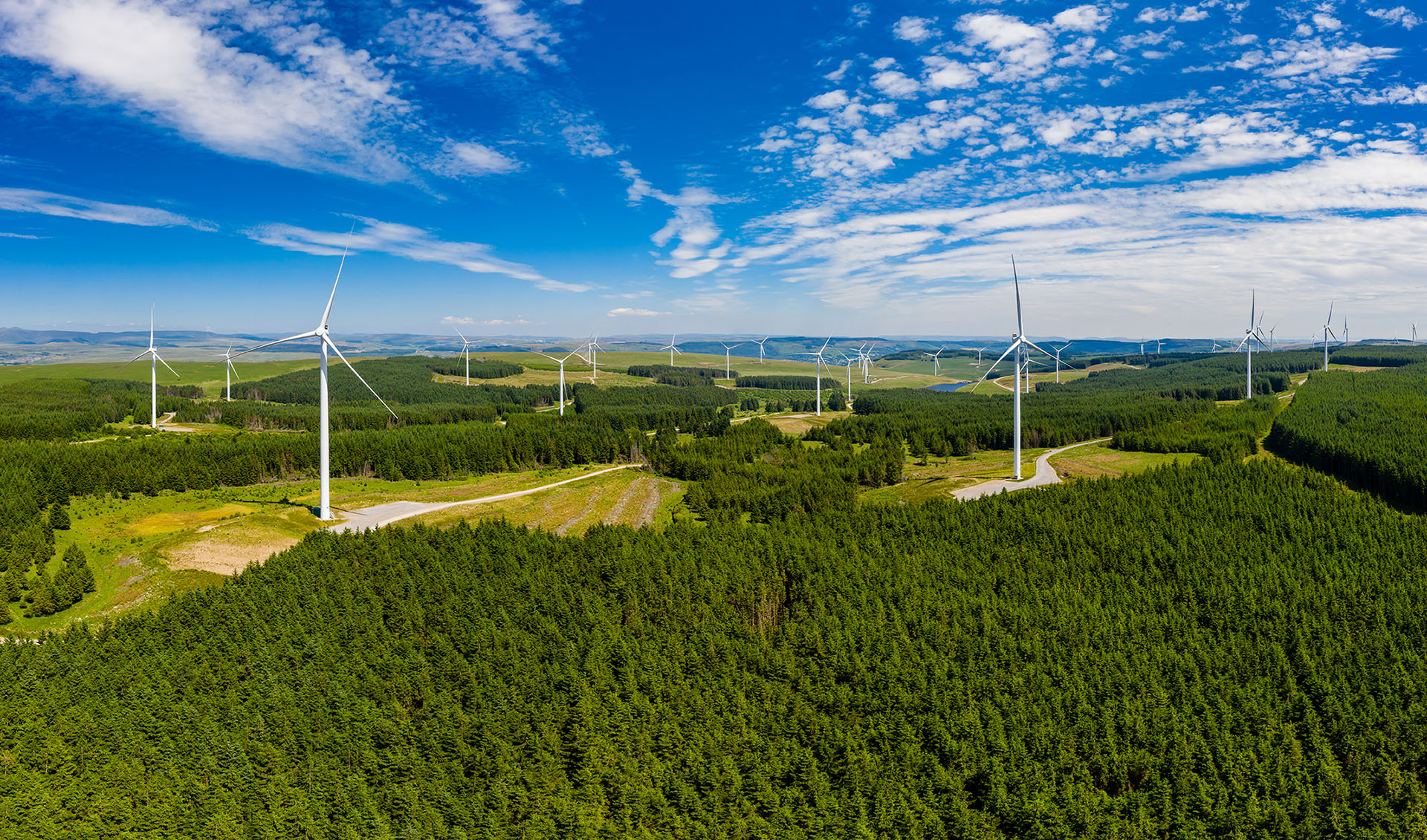 Windfarm in Wales